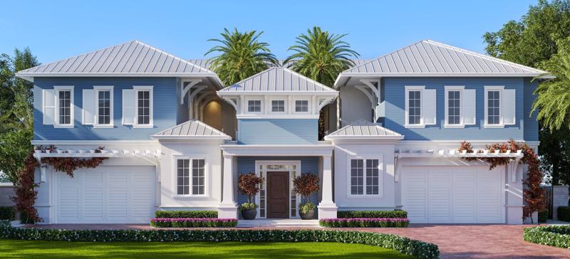 Edgewater front elevation